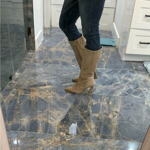 Vince Camuto Tan Leather Boots